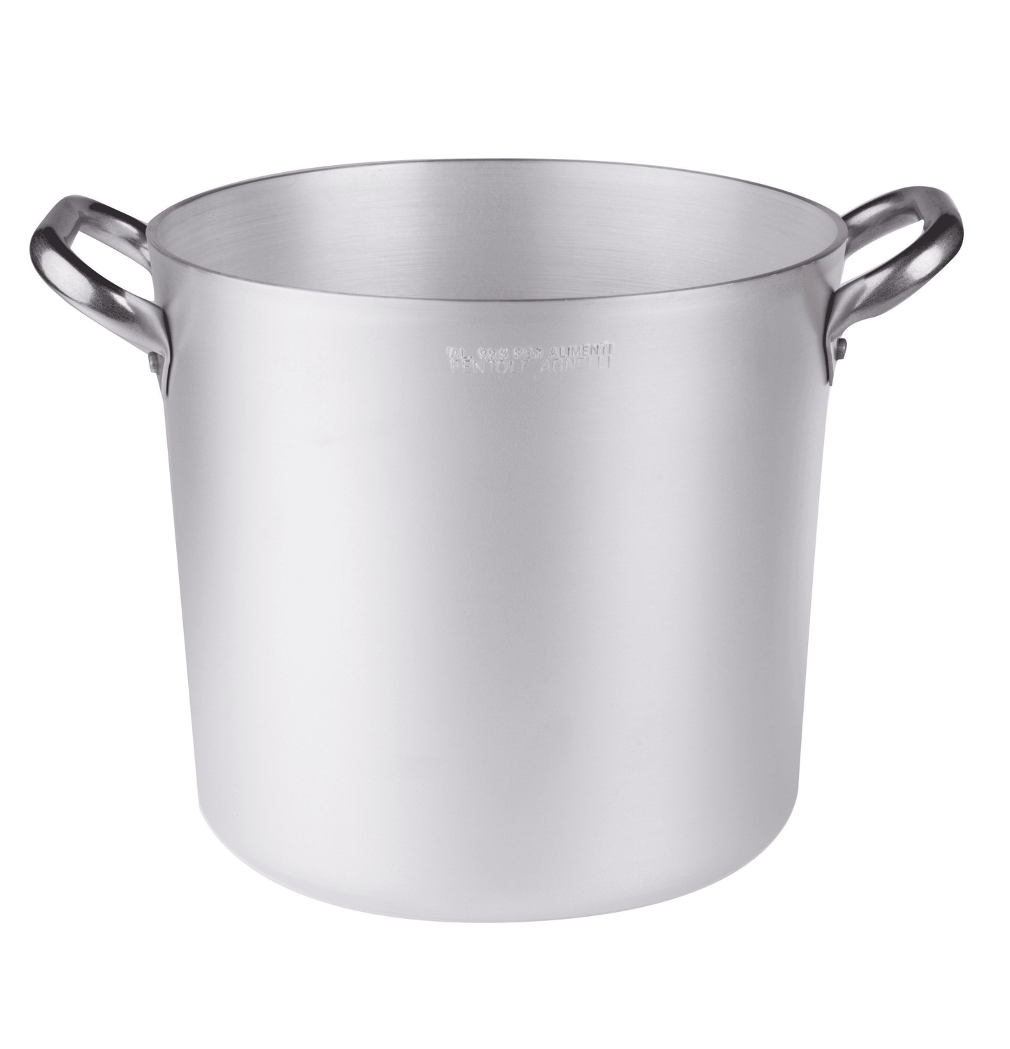 Pentola alta con due maniglie inox gas Alluminio