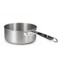 Agnelli- ind - Alu-inox 3 ply 24 cm tall saucepan with a tubular stainless steel handle