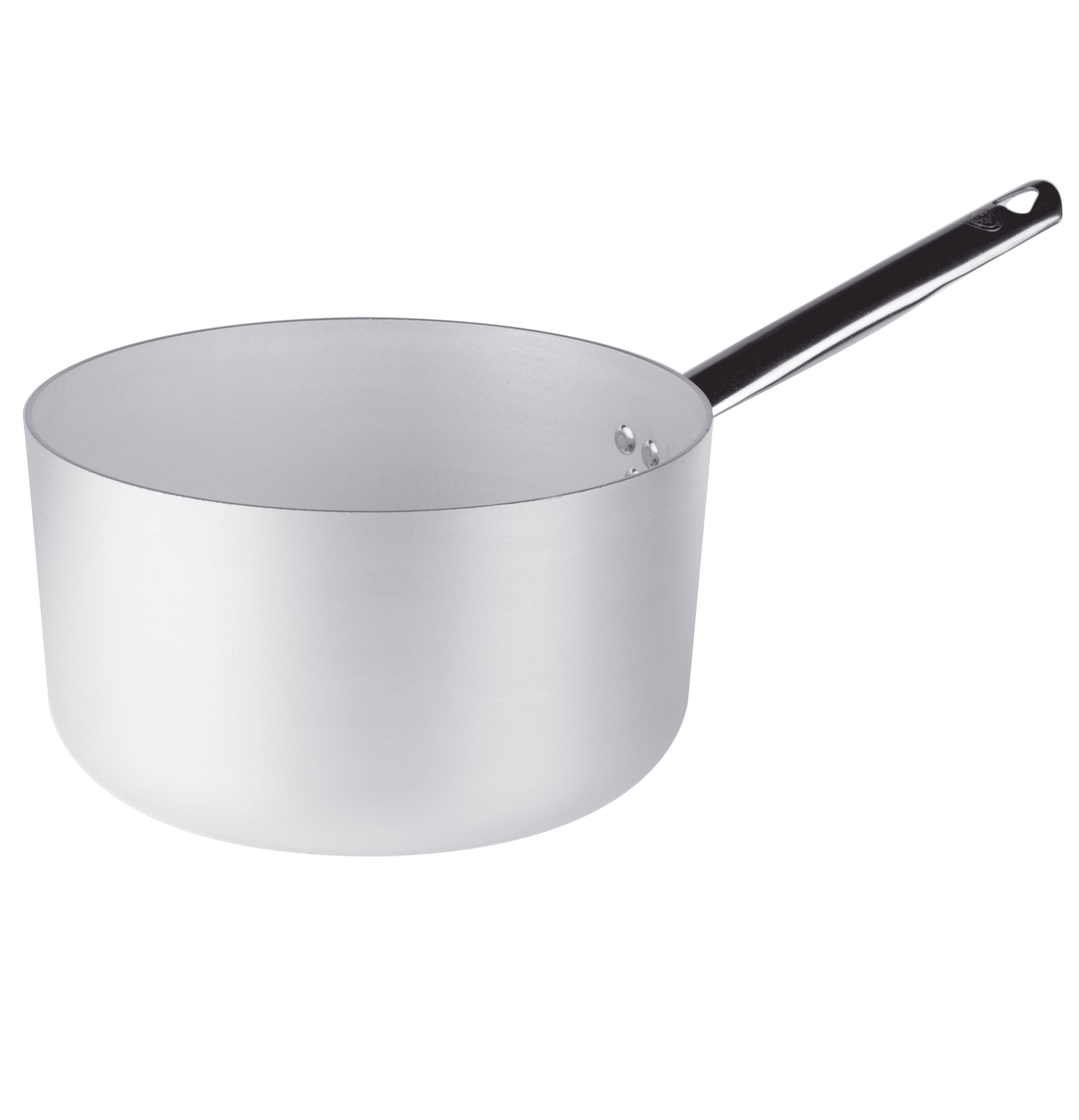 Agnelli Casseruola alta con un manico tubolare inox gas Alluminio