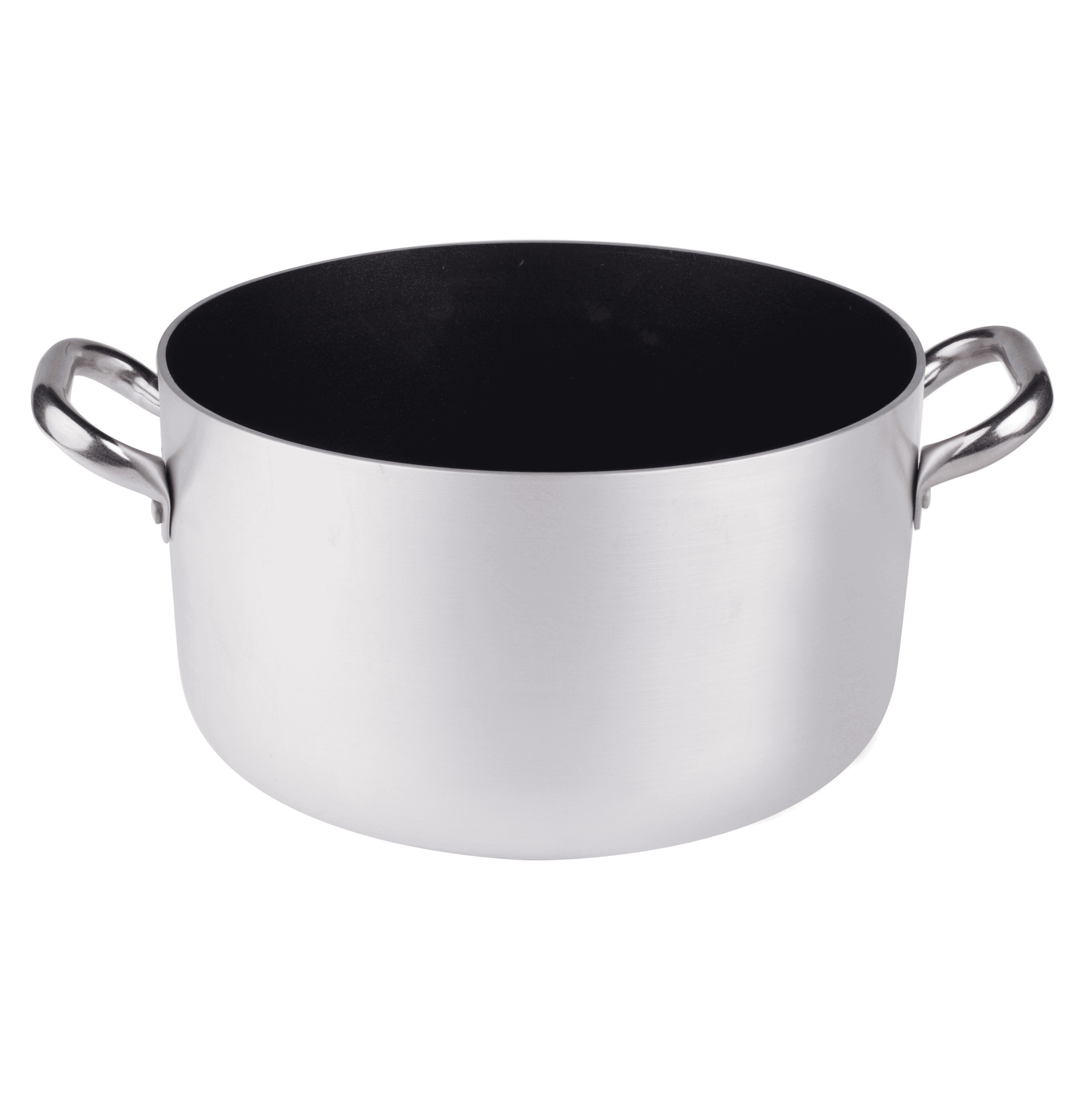 Casseruola alta con due maniglie inox gas Antiaderente