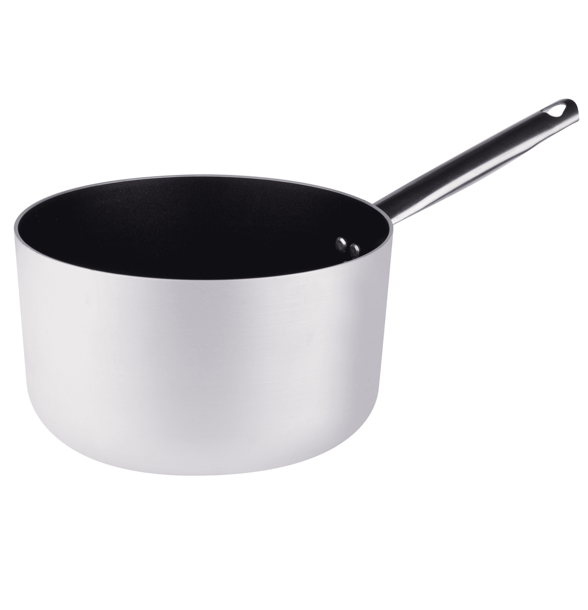 Agnelli Casseruola alta con un manico tubolare inox gas Antiaderente